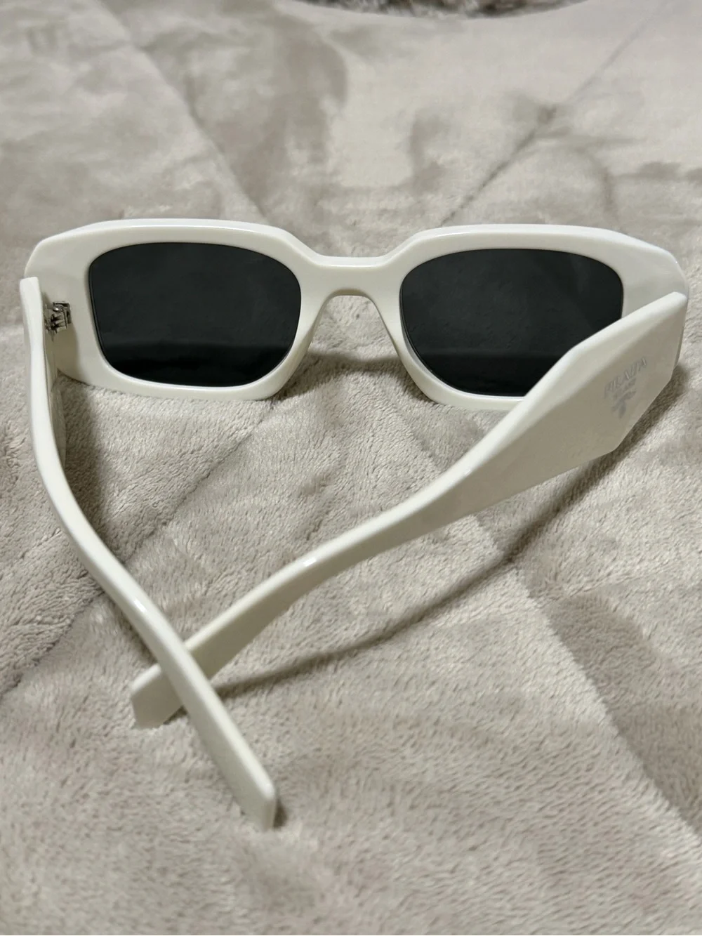 Prada White Sunglasses